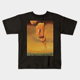 Saltpeter Art by Zdzislaw Beksinski Kids T-Shirt